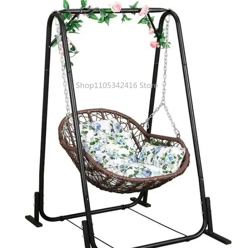Outdoor Furniture Rattan - Cadeira Suspensa Individual de Rattan, Cadeira
