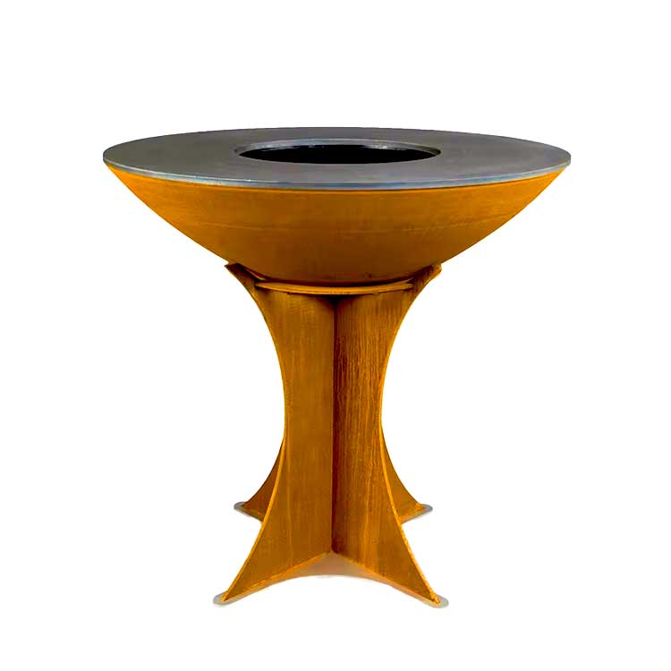 Fire Pit Bowl - Lareira de Aço para Ambientes Externos,