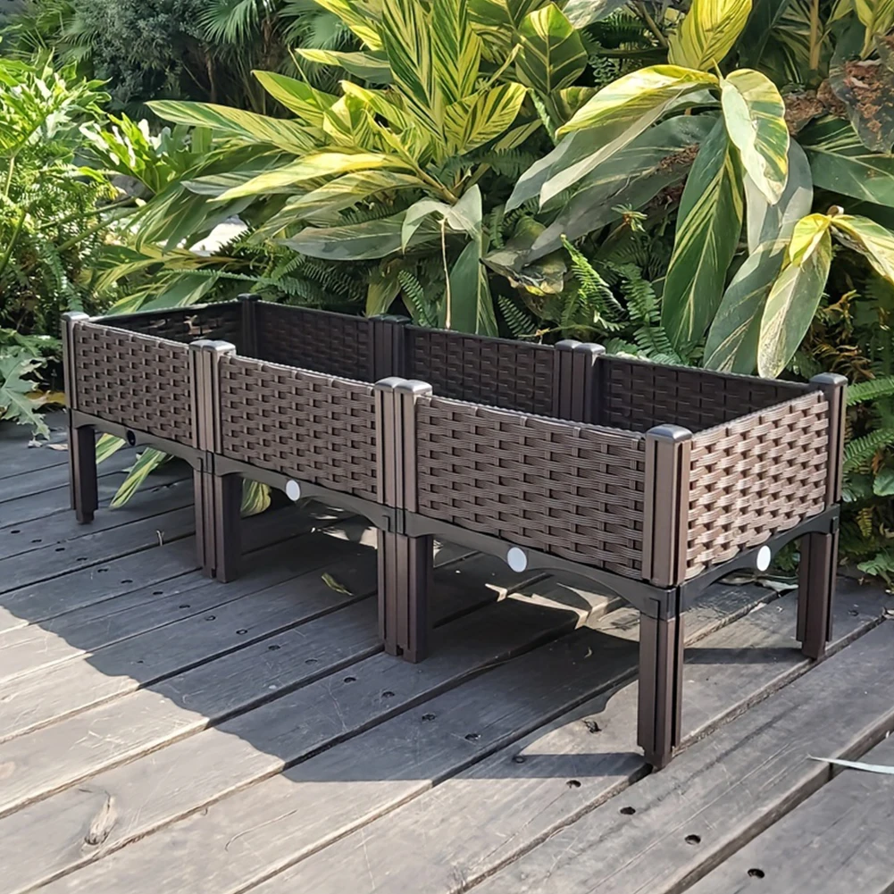 Garden Storage Box - Cama de jardim de grande capacidade,