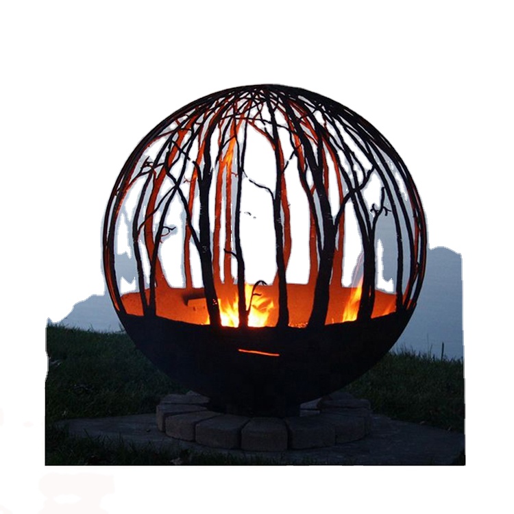 Lareira de Churrasco em Aço Co - Fire Pit Bowl avaliação e preço