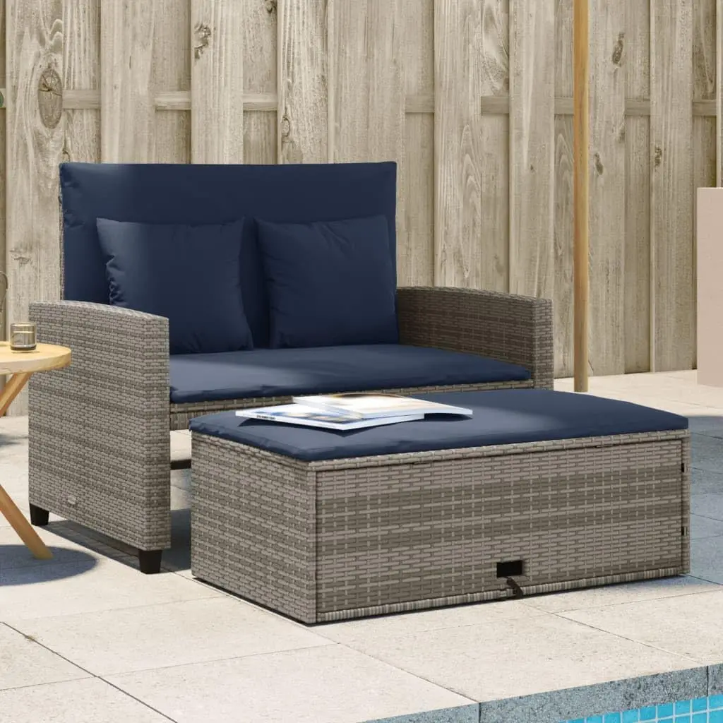 Sofá de Jardim Conversível em  - Outdoor Furniture Rattan avaliação e preço