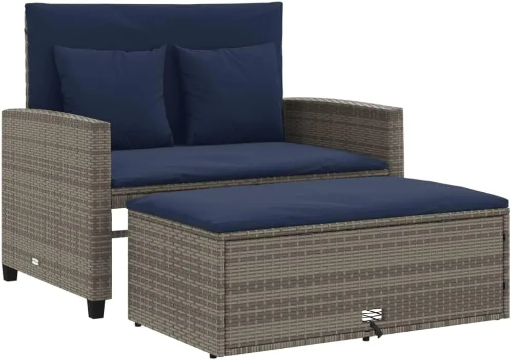 Sofá de Jardim Conversível em  - Outdoor Furniture Rattan avaliação e preço