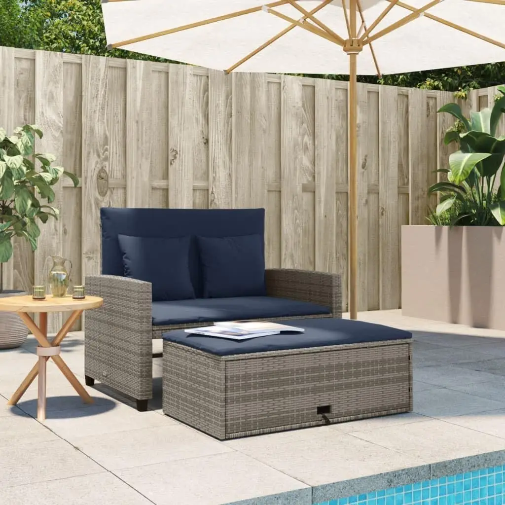 Sofá de Jardim Conversível em  - Outdoor Furniture Rattan avaliação e preço