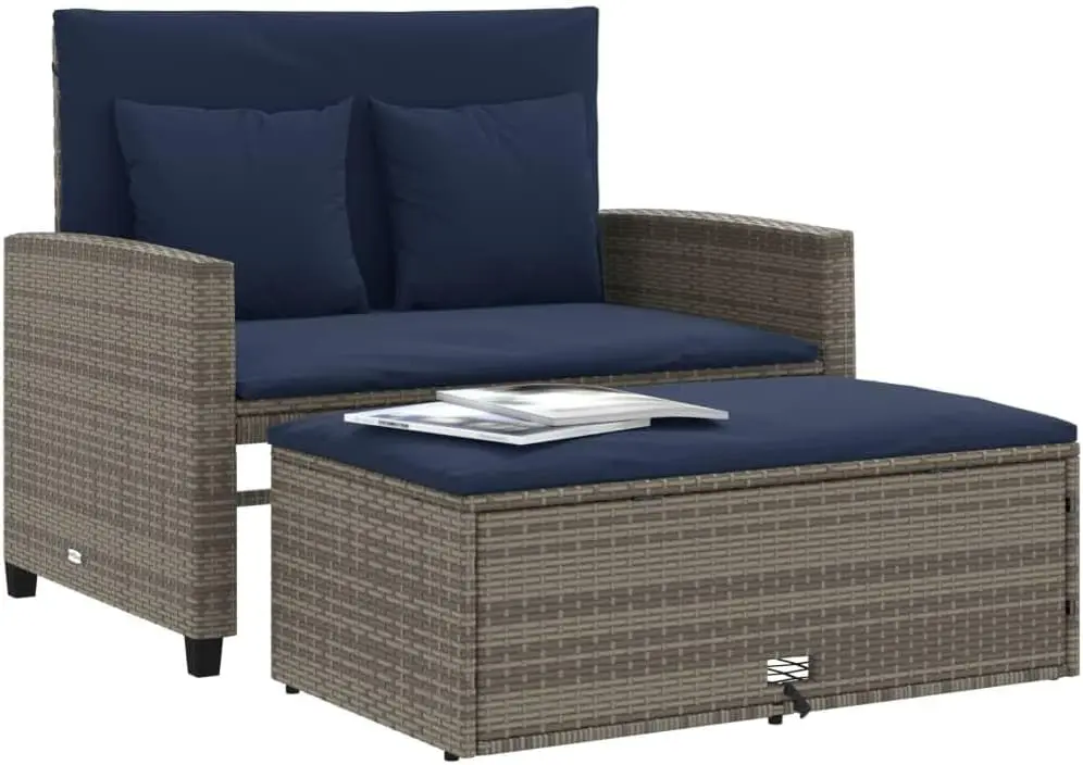 Sofá de Jardim Conversível em  - Outdoor Furniture Rattan avaliação e preço