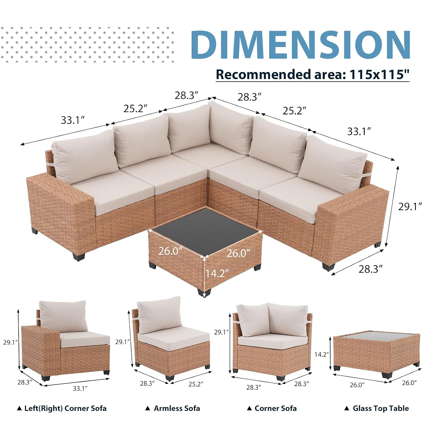 Conjunto de móveis para pátio  - Outdoor Furniture Rattan avaliação e preço