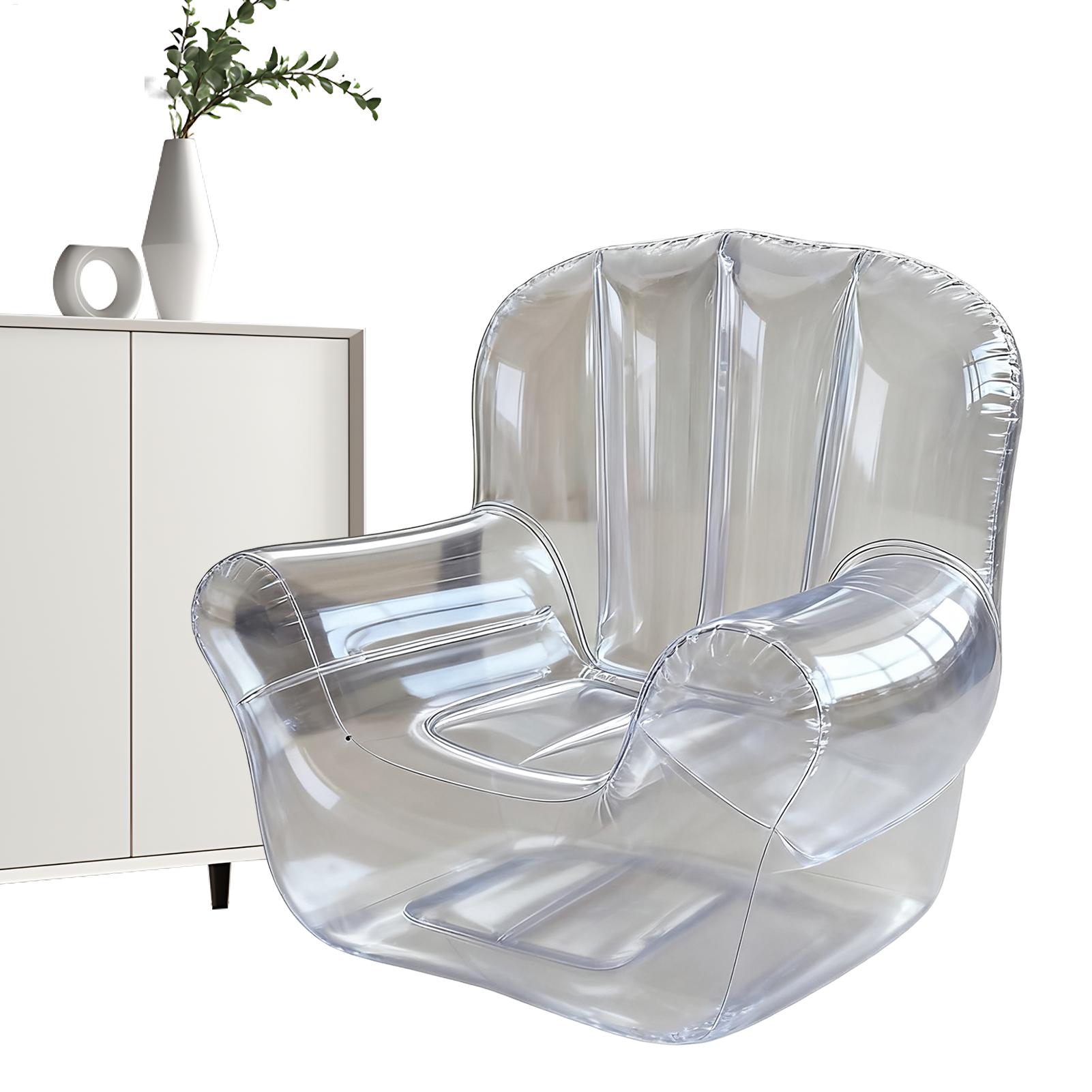 Sofá inflável transparente eng - Outdoor Furniture For Pool avaliação e preço