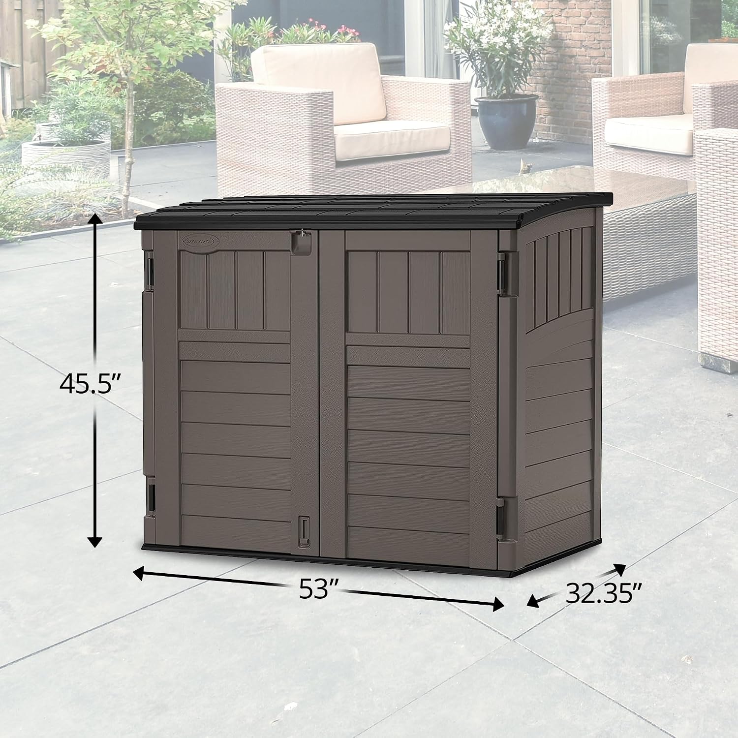 Armário de Armazenamento Exter - Garden Storage Box avaliação e preço
