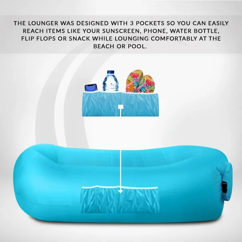 Sofá inflável para camping e c - Outdoor Furniture For Pool avaliação e preço