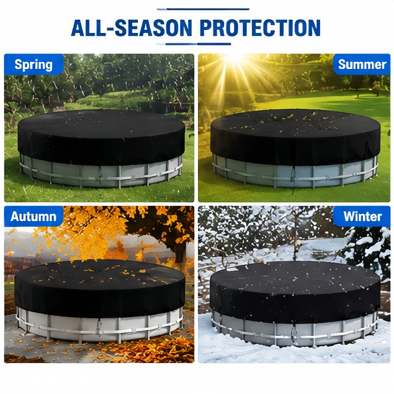 Capa Protetora Redonda Oxford  - Outdoor Furniture For Pool avaliação e preço