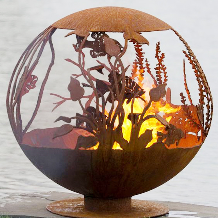 Lareira Esférica de Aço para P - Fire Pit Bowl avaliação e preço
