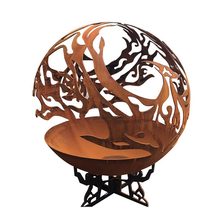 Lareira Esférica de Aço para P - Fire Pit Bowl avaliação e preço