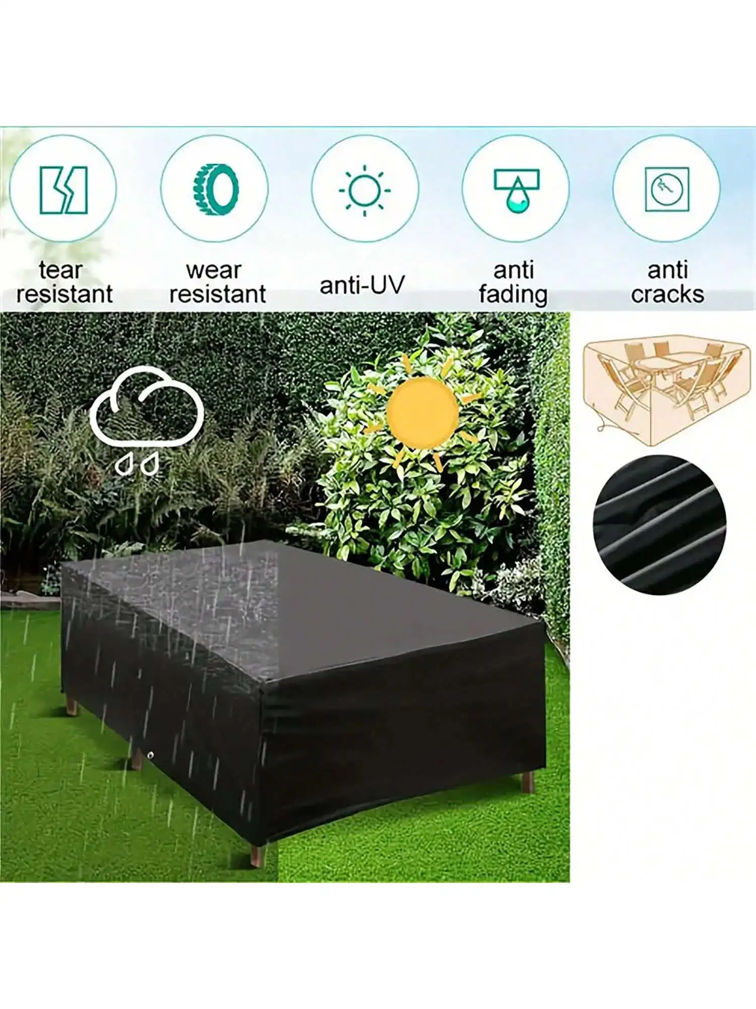 Capa Protetora Impermeável par - Outdoor Furniture Upholstery Near Me avaliação e preço