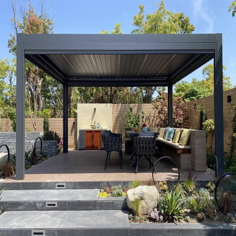 Pérgola Retangular de Liga de  - Outdoor Furniture For Pool avaliação e preço