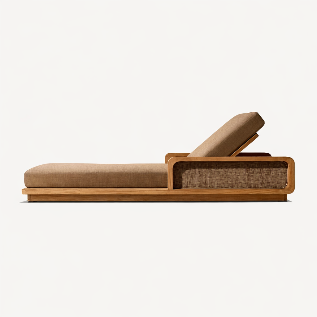 Espreguiçadeira Externa de Tec - Outdoor Furniture For Pool avaliação e preço