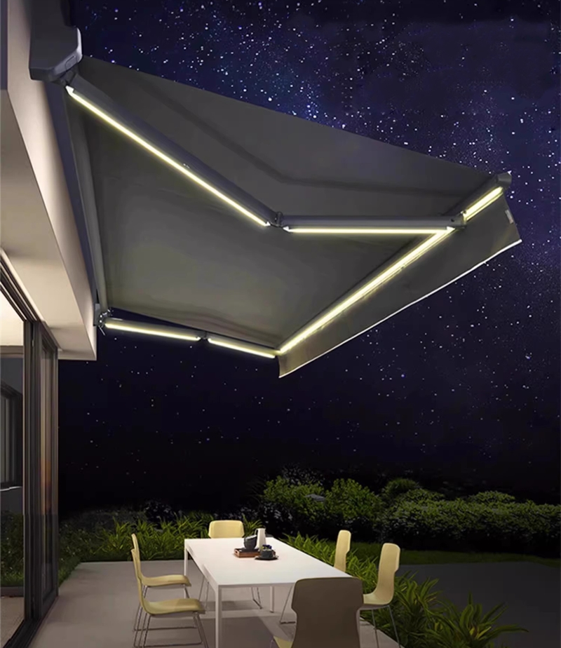 Toldo retrátil elétrico de som - Outdoor Furniture Supplier avaliação e preço