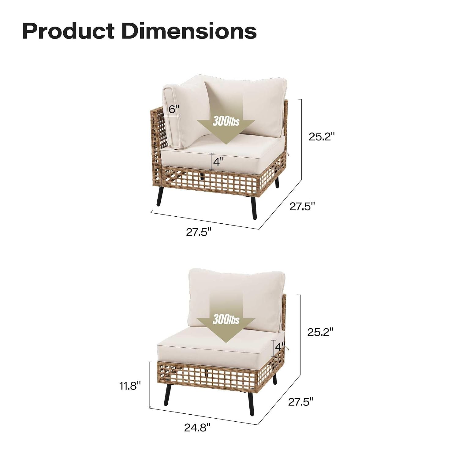 Conjunto de Móveis de Jardim e - Outdoor Furniture Rattan avaliação e preço