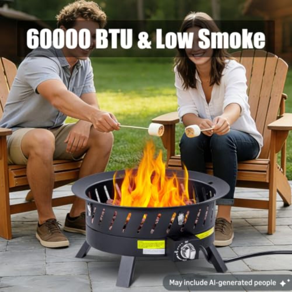 Fogueiras portáteis a propano  - Fire Pit Bowl avaliação e preço
