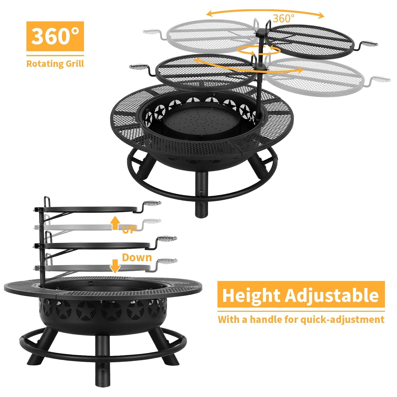 Churrasqueira de 35 Polegadas  - Fire Pit Bowl avaliação e preço